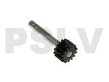313044  Pulley Shaft with Steel Gear(14T)
